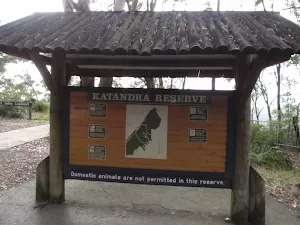 Info sign near St Johns Lookout