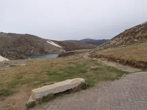 Intersection with the Blue Lake track