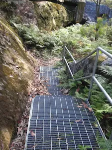 Metal stairs