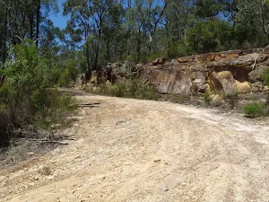 Sharp bend on Donny's Track
