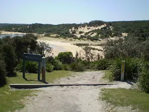The track down to Marley Beach