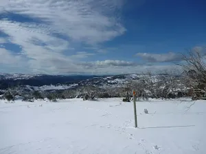 One of the views down Perisher Creek Valley