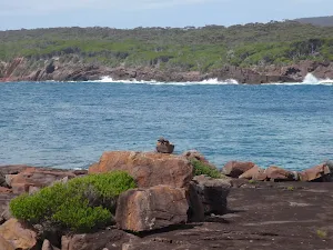 Looking across the entrance of Bittangabee Bay from the north