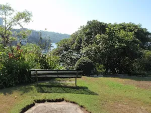 Park benches and gradens