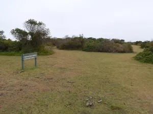 Signpost to Haycock Point