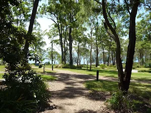 Landscaped ground at Murray's Beach