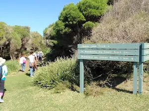 Sign above Shelley Beach