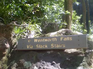 Signpost to Wentworth Falls