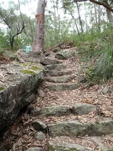 Rock steps from Plateau Pde