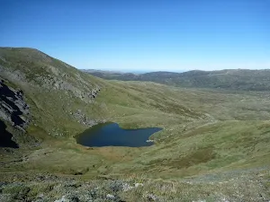 Club Lake from the Main Range Track