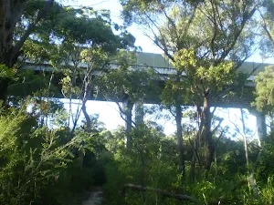 Going under the M2 Motorway