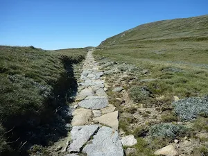 Stone path south of Lake Albina