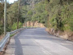 road down form landfill