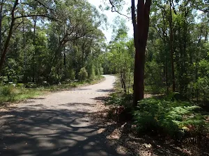 Following the road up the hill