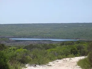 Marley Lagoon from service trail