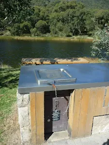 BBQ area at Snowmakers Pond