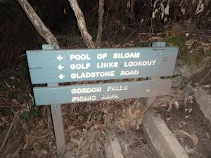 Sign at intersection