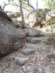 Stairs up to Martin's lookout