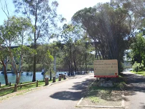 Heading into the picnic area