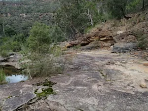 Rock shelf Beside Erskine Creek