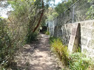 Track behind Taronga Zoo