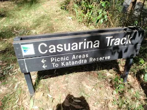 Signpost on the Casuarina track