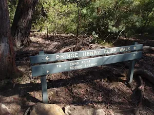 Prince Henry Cliff Walk sign